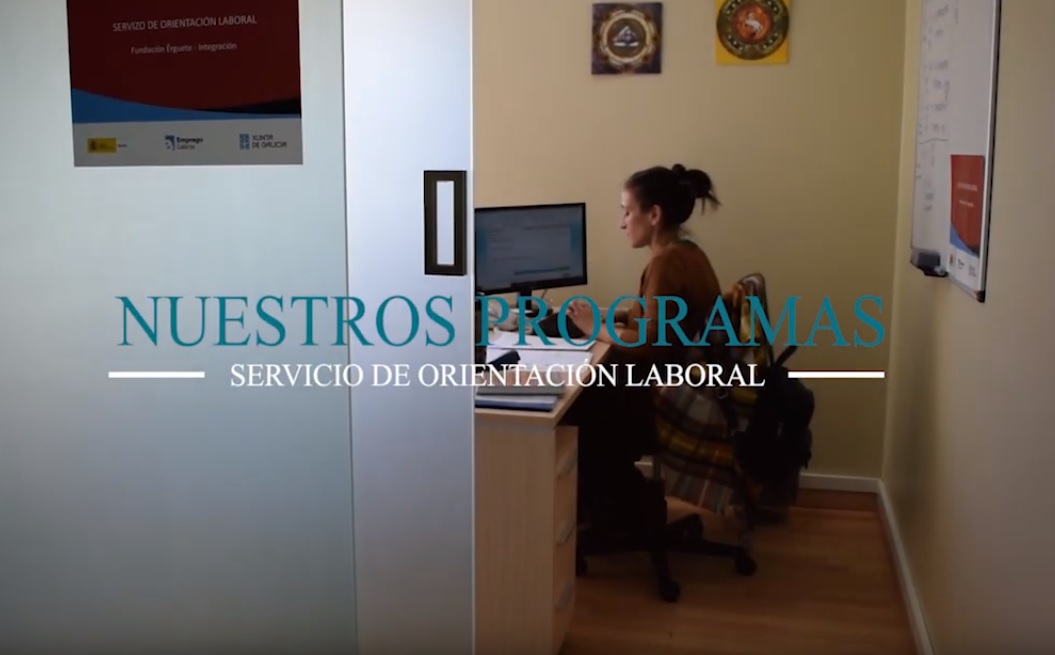Video O Servizo de Orientación Laboral (20 anos de Fundación Érguete-Integración)