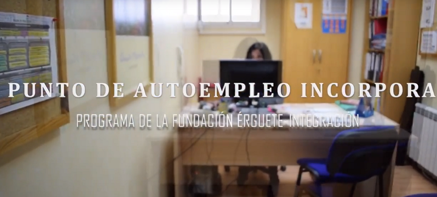 Video Punto Autoemprego Incorpora (20 anos de Fundación Érguete-Integración)