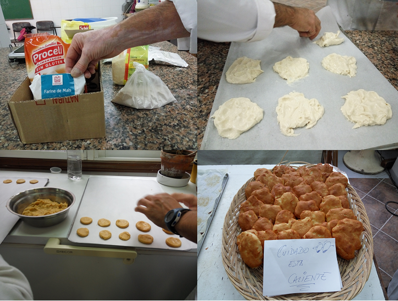 Servicio solidario REincorpora: taller de pan y galletas sin gluten. Octubre 2016.