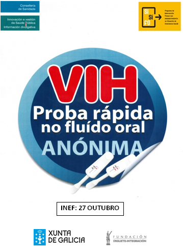 Campaña Informativa de VIH INEFG A Coruña