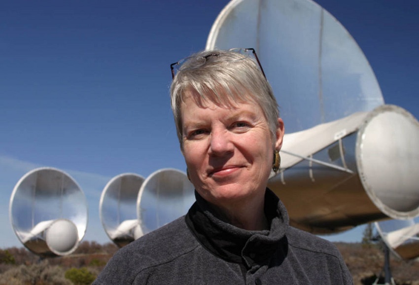 La astrónoma Jill Tarter en una entrevistas reciente