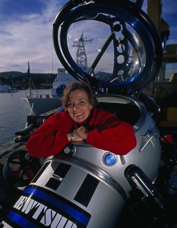 La oceanógrafa Sylvia Earle