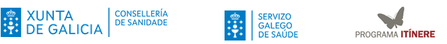 Logos Xunta, Consellería Sanidade, Itinere
