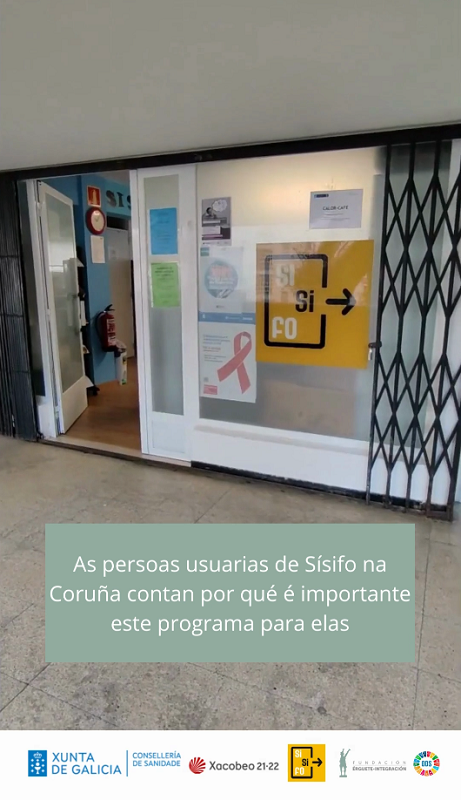 Video Las personas usuarias de Sísifo en A Coruña explican su experiencia en el programa