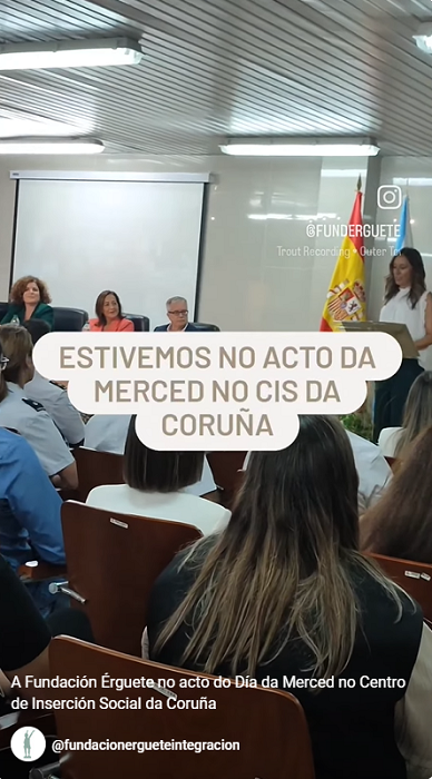 Video Celebración del Día de la Merced en el CIS de A Coruña