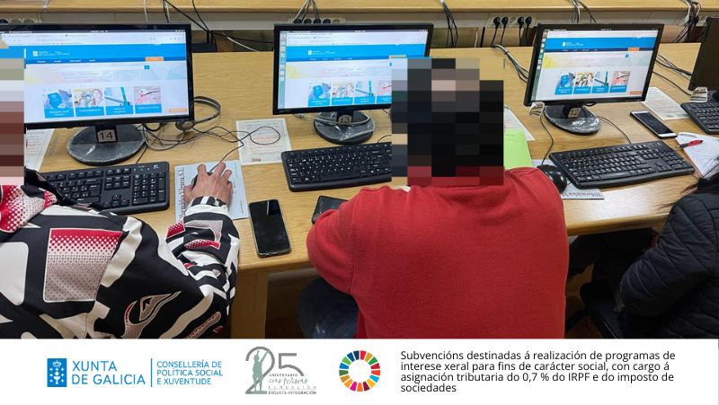 Ocho personas internas del CIS de Vigo participan en el Programa de apoyo a la inclusión sociolaboral en medio penitenciario
